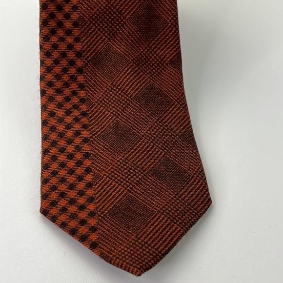 Ermenegildo Zegna Orand Check Tie - Picture 2 of 8